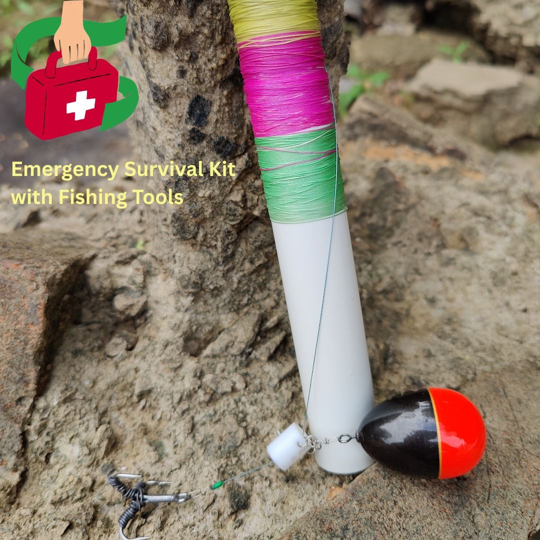 Multifunctional Manual Emergency Life-saving Fishing Dual-purpose Tool Kit For Campers/Kayakers/Fishermen and Survivalists (Category: Outdoors & Gardening) located in Albany. Submitted by cinmomo31767273 (Listing ID 1367632415, Image 1). Description: 🛟 Designed for Water Emergency Survival: This handcrafted kit provides essential gear for quick-response water rescues, including a high-visibility float buoy and durable PE line. 🎣 Bonus Fishing U
