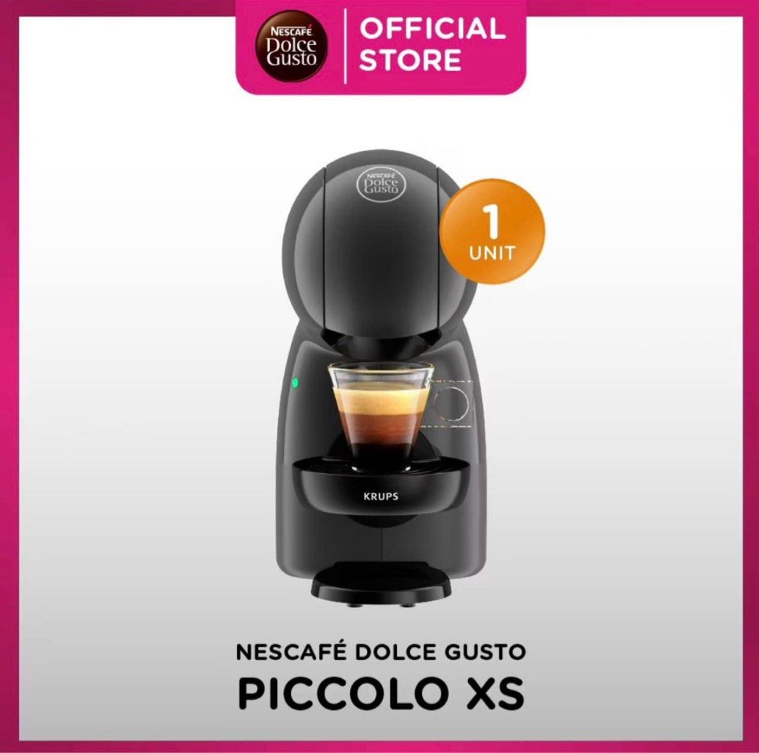 Nescafe Dolce Gusto Piccolo XS (Category: Coffee Machines & Makers) located in Quezon City. Submitted by helpmedeclutter__ (Listing ID 1367530477, Image 1). Description: Nescafe Dolce Gusto Piccolo XS Rarely used No more box Price still negotiable.