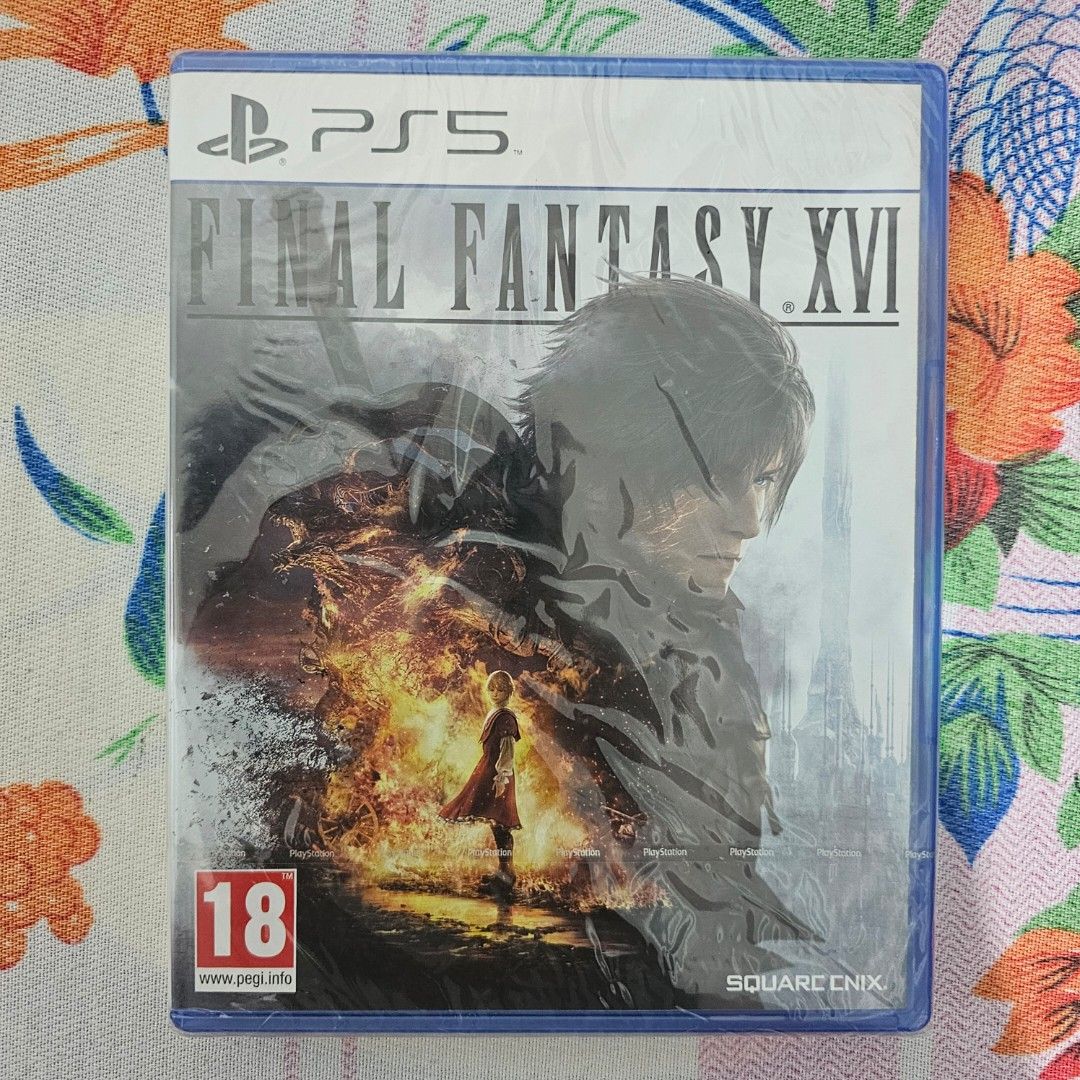 PS5 Final Fantasy XVI (Category: PlayStation) located in Daraga. Submitted by namikazeloves (Listing ID 1367506285, Image 1). Description: ☆Selling Playstation 5 game [FINAL FANTASY XVI] FOR SALE ONLY☆ ●Unopened, still in pristine condition ●Can send realtime photos when interested, but can't ask to open the game becaused it still sealed. RFS: Decluttering Price: 1800 (fixed) + SF to be shouldered by the buyer Location: ALBAY (Can meetup within D