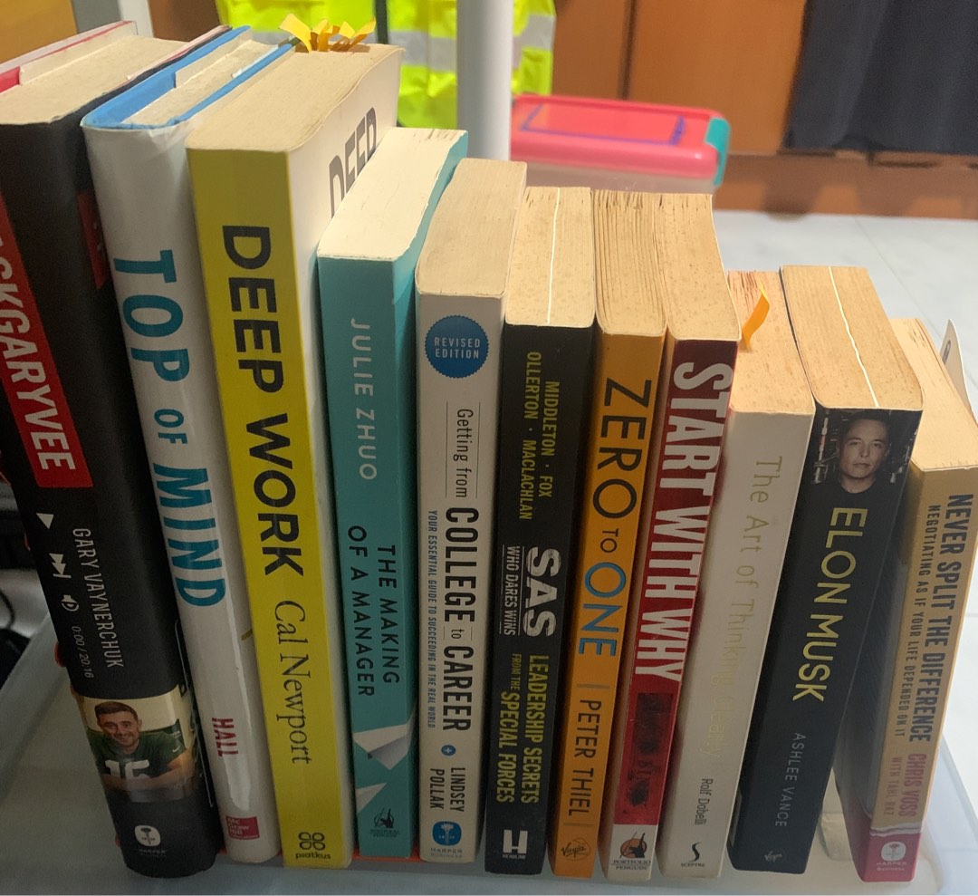 Random Books Box Random old books for free (whole set), Hobbies & Toys, Books ...