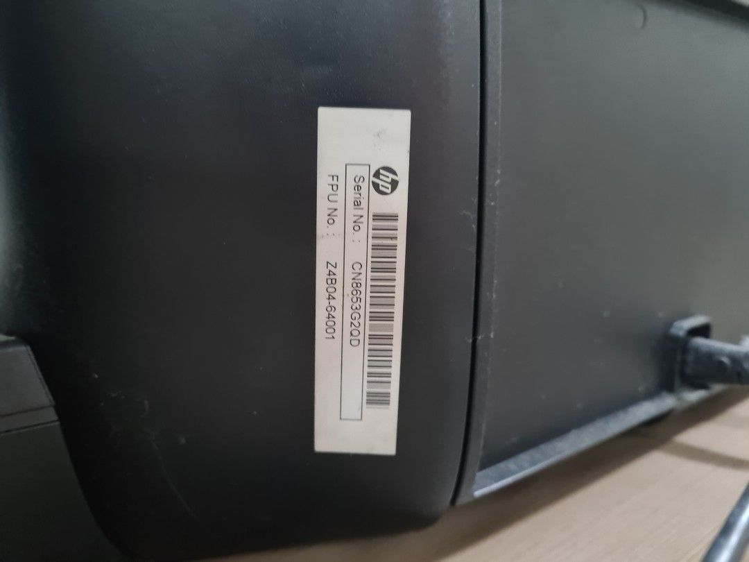 SECOND HAND OLD PRINTER HP INK 315 (Category: Printers, Scanners & Copiers) located in Las Pinas. Submitted by junniesthings (Listing ID 1367541085, Image 3). Description: OLD PRINTER HP INK TANK 315 FOR SALE ONLY FOR 3500 RFS: DECLUTTERING .