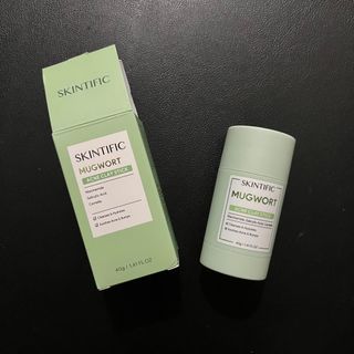 SKINTIFIC Mugwort Clay Mask Stick 40g Skin Care Green Face Mask Anti Acne Black Heads Pores Remover