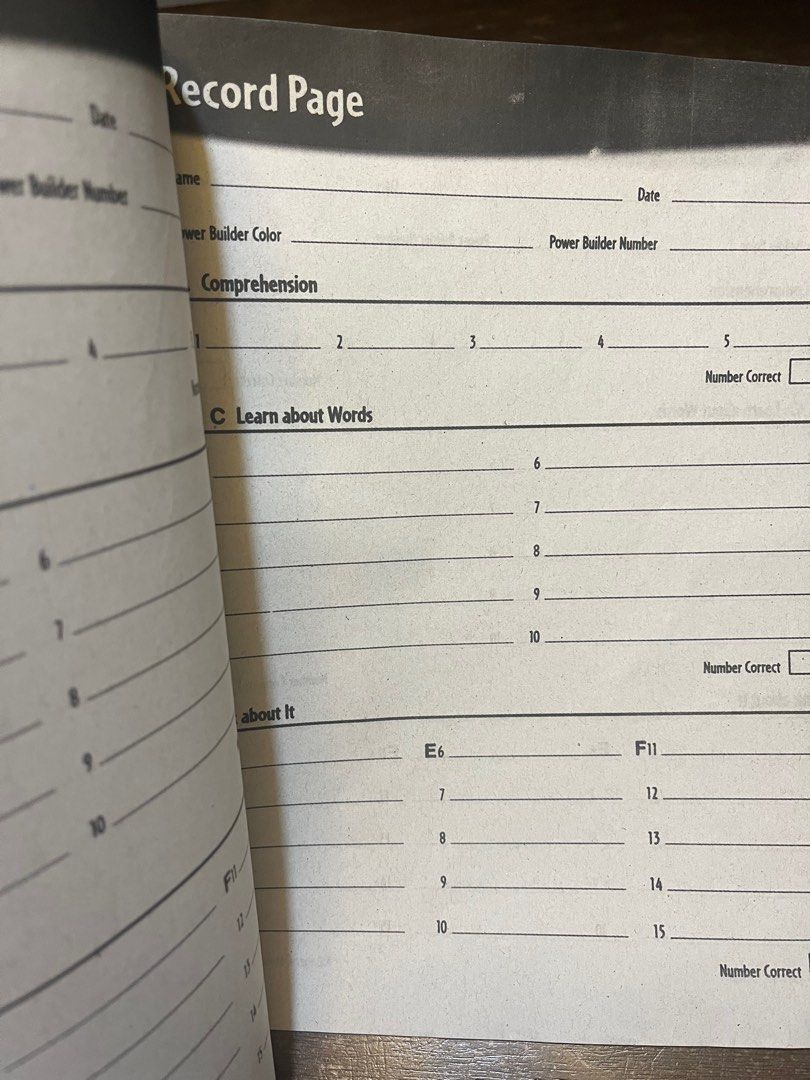 SRA Reading Lab 1B (Category: Textbooks) located in Quezon City. Submitted by irresistiblebam (Listing ID 1367536551, Image 2). Description: With plastic cover; 4 pages that have been answered .
