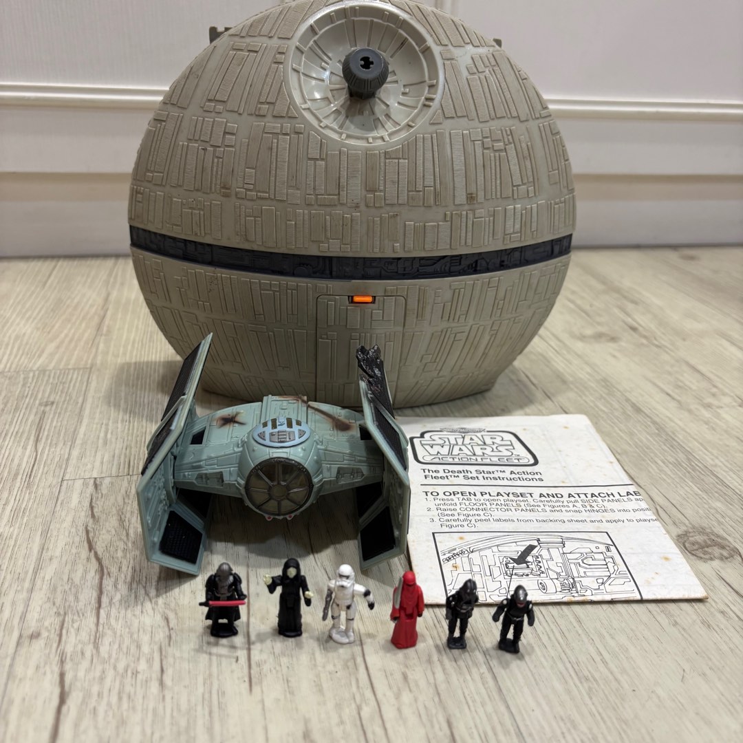 Star Wars Micro Machines Action Fleet Death Star Complete with