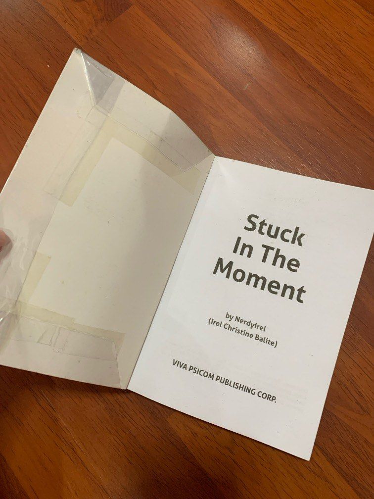 Stuck in the Moment by Nerdyirel (Category: Storybooks) located in Bulacan. Submitted by maecsy (Listing ID 1367651526, Image 2). Description: .