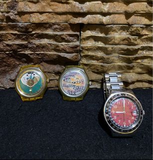 SWATCH AUTOMATIC 24 JEWELS SWISS / SWATCH ANALOG QUARTZ