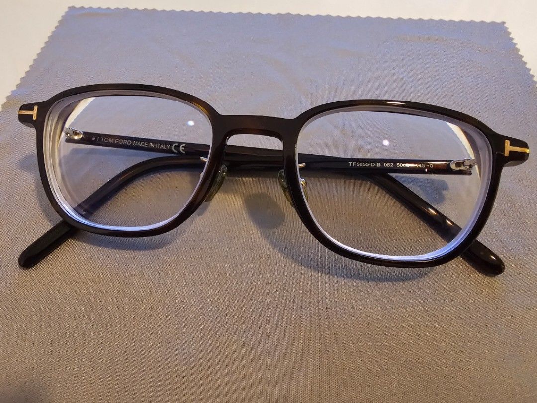 TOM FORD TF-5855-D （Tom Ford TF5890-B 020 Blue Control Glasses 