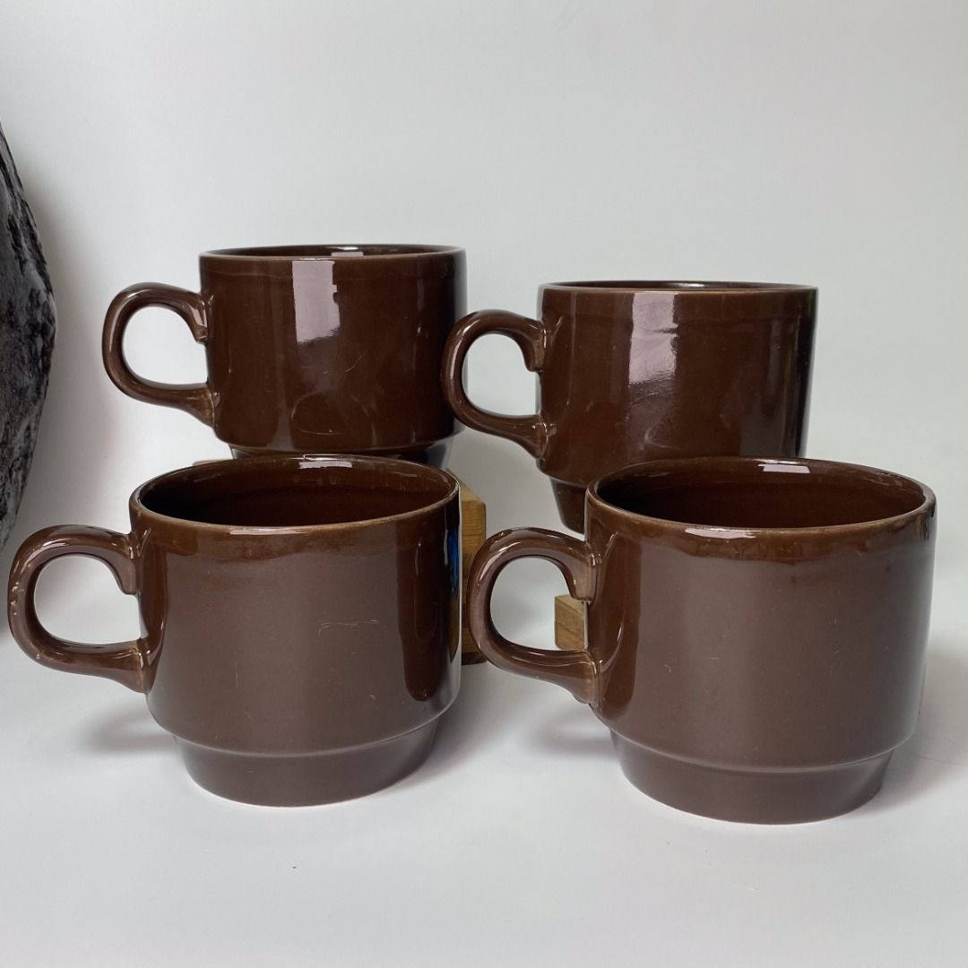 VINTAGE BILTON STONEWARE CUPS (Category: Coffee & Tea Tableware) located in Quezon City. Submitted by madiscollectibles (Listing ID 1367647533, Image 1). Description: VINTAGE BILTON CUPS Diameter 8 cm Height 7 With minimal scratches due to scratching and rubbing Kindly manage your expectations. Item/s may have had a previous life and may tell their story through minor imperfections such as scratches, chips, cracks, and stains. If there is a major