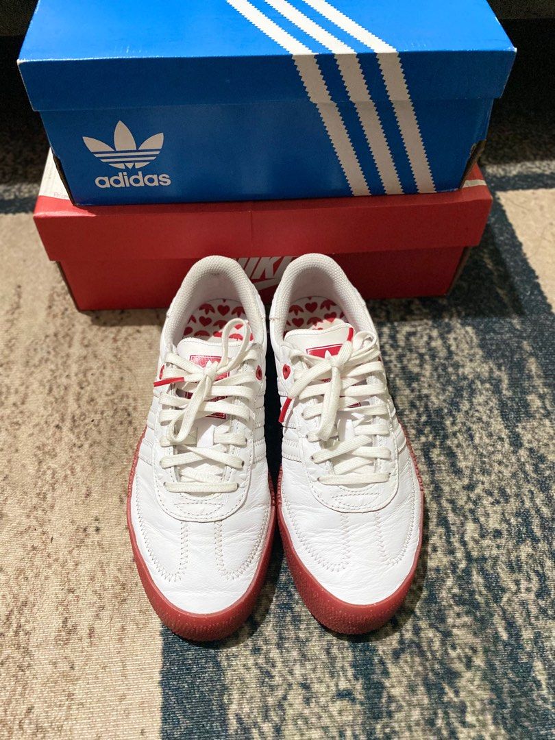 ADIDAS Samba Rose - Valentines Day Edition (Category: Sneakers) located in Antipolo. Submitted by secretstash2022 (Listing ID 1367702176, Image 1). Description: Actual photos posted, w box and tag Repriced from 3500 RFS: to sustain my meds.