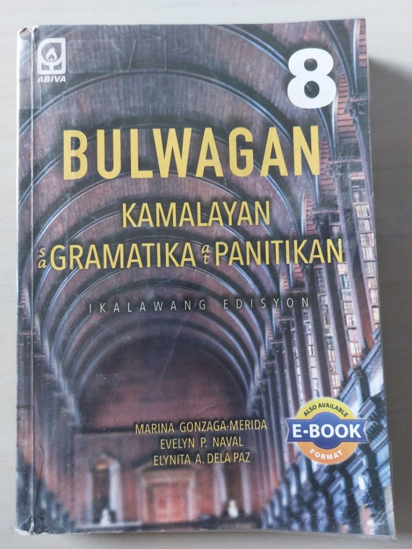 Bulwagan 8 - Ikalawang edisyon (Category: Textbooks) located in Pasig City. Submitted by ielsc (Listing ID 1367729393, Image 1). Description: - book is in good condition - about 10 pages have answers and checkmarks in pen - most pages are clean.