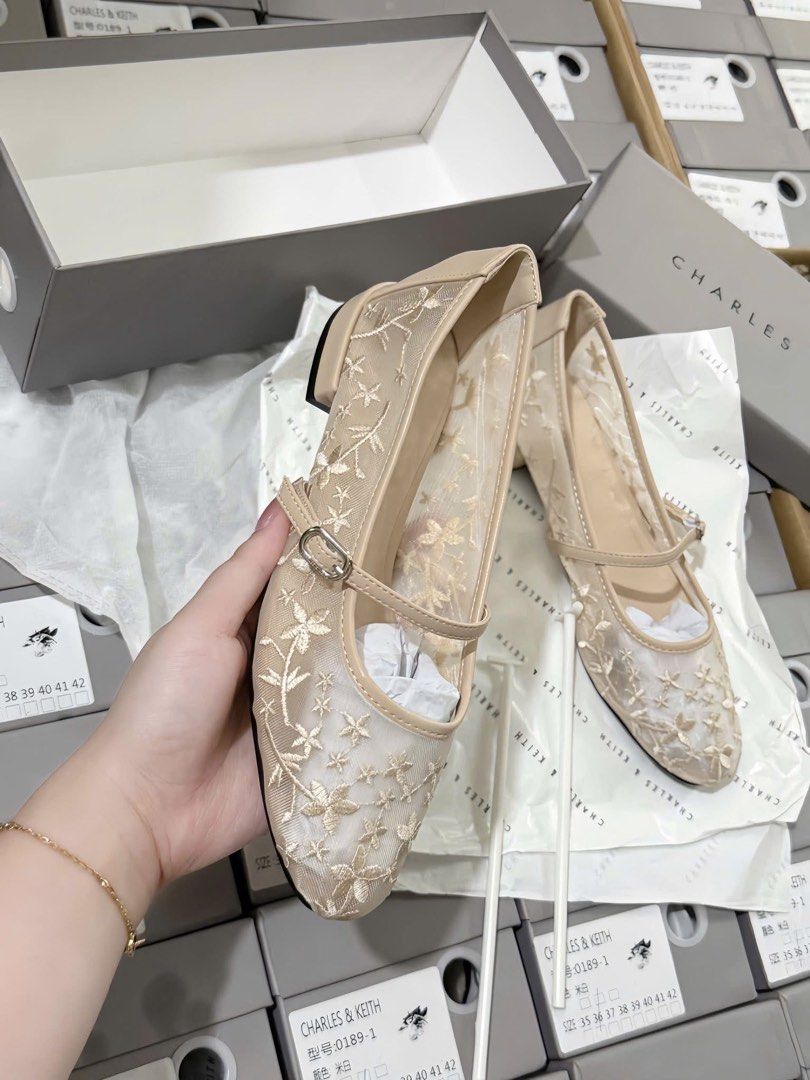 Charles and keith mesh mary janes (Category: Flats & Sandals) located in Paranaque City. Submitted by mikaaa_y (Listing ID 1367692947, Image 3). Description: ✮ Good quality guaranteed 💯 - Sizes: euro 35 - 45 - Via lalamove or jnt Strictly 50% DP for every purchase - no cancellation, dp not refundable! (No return no exchange policy) Avail for pre-order now! ♡.