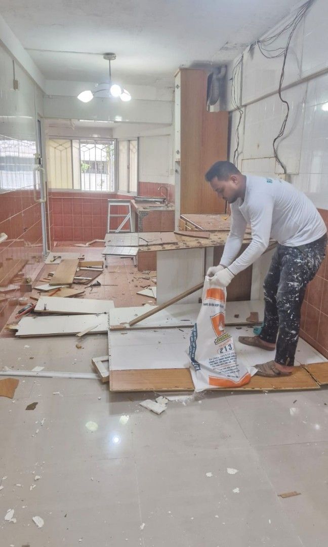 DIRECT CONTRACTOR✅Hacking/Tiling/Dismantle/Disposal/Reinstatement/Dry wall Partition|HDB/LANDED/SHOP/OFFICE etc. Renovation Services62863115389826111