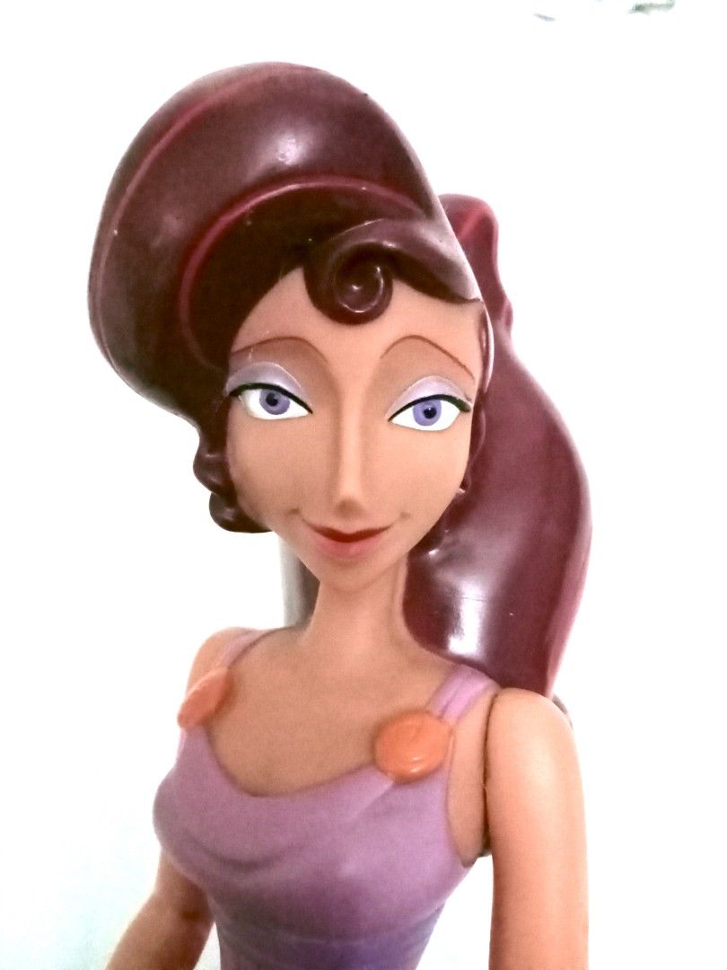 Disney Hercules Megara vinyl doll (Category: Figurines & Statues) located in Quezon City. Submitted by gonocampoart (Listing ID 1367834374, Image 3). Description: rarely to find vintage toy good condition selling it for php 3,500 for pick up.