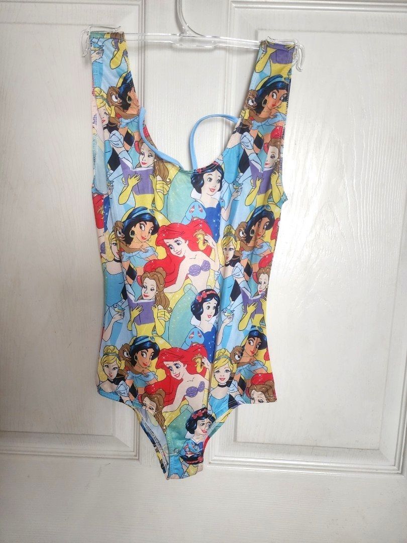 Disney Princesses Swimsuit Bodysuit (Category: Bikinis & Swimsuits) located in Quezon City. Submitted by bbbts1268 (Listing ID 1367681057, Image 2). Description: never worn just kept very cute XS size but can fit S no bra pads.