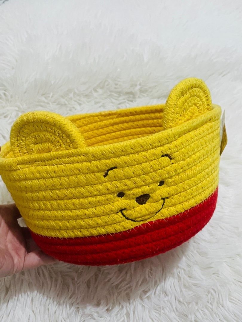 Disney Winnie the Pooh rope storage organizer, Furniture & Home Living ...
