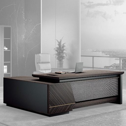 Ergodynamic ELEGANT Executive desk with Right Hand Side return table with cabinets (Category: Tables & Sets) located in Makati City. Submitted by costuless_inc. (Listing ID 1327475082, Image 3). Description: Item Code: ELEGANT1.6MR/ML (L160 x W165 x H75cm) SALE PRICE: ₱19,899.00 Item Code: ELEGANT1.8MR/ML (L180 x W165 x H75cm) SALE PRICE: ₱21,799.00 Note: Price may change without prior notice. Ergodynamic Executive desk It offers a futuristic aes
