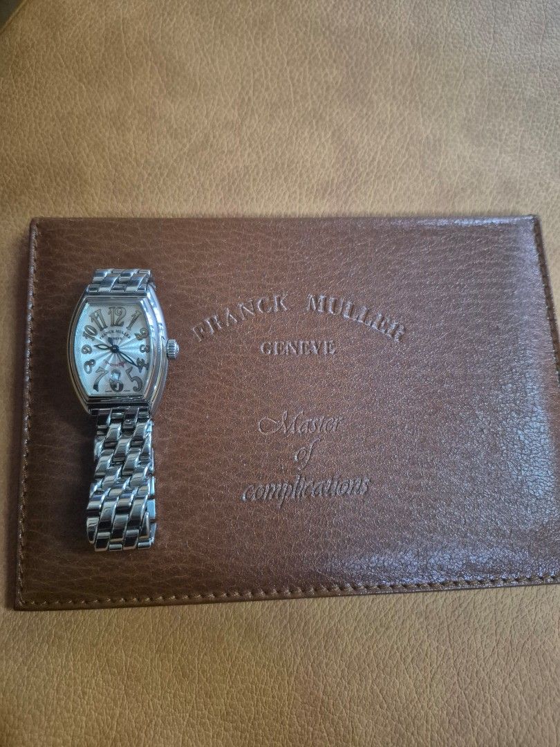 Franck muller for sale (Category: Luxury Watches) located in Pasay City. Submitted by ms0718 (Listing ID 1367766742, Image 2). Description: with box and papers. 100% authentic for serious buyers with enough budget only!.