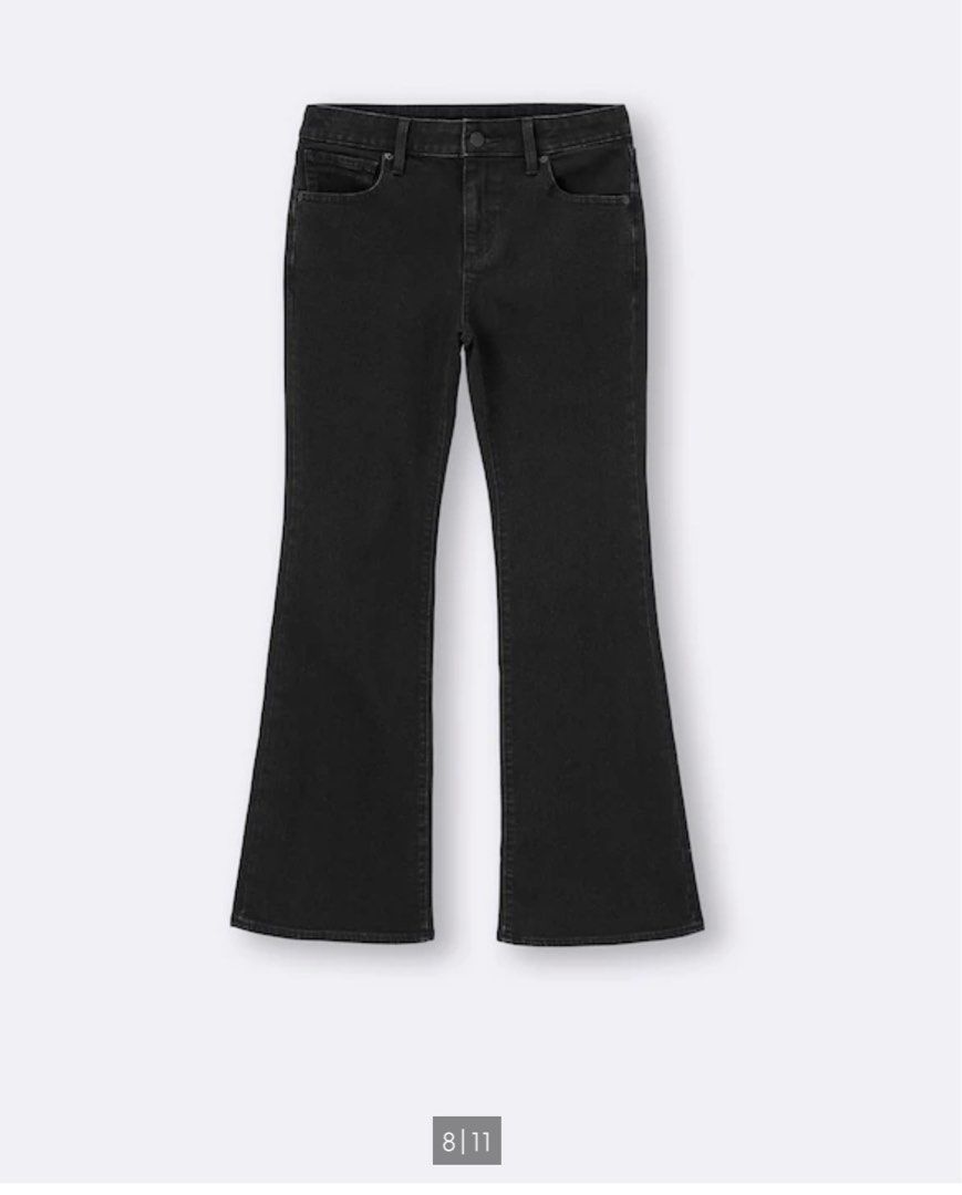 GU flare jeans (Category: Jeans) located in Quezon City. Submitted by llimc (Listing ID 1367705772, Image 2). Description: Brand new with tag Rfs- too small.