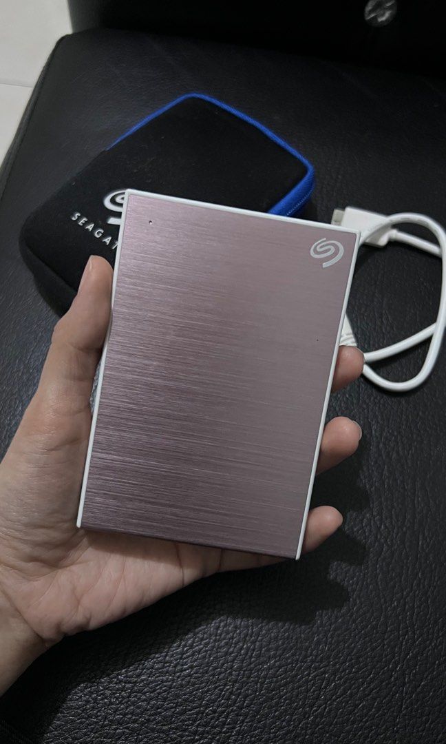Hardisk Eksternal Seagate Backup Plus Slim 2tb Rose Gold