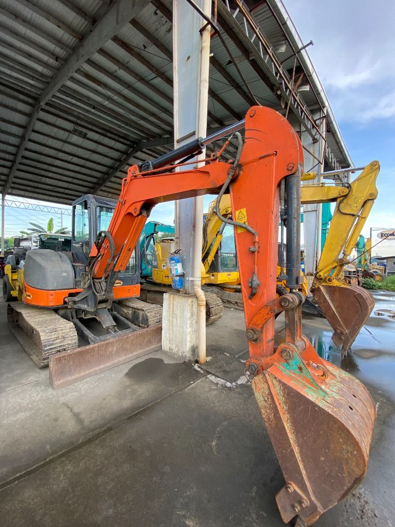 HITACHI MINI EXCAVATOR ZX40U-3 (Category: Construction Tools & Equipment) located in Quezon City. Submitted by pgsc-ecomac (Listing ID 1336028982, Image 2). Description: HITACHI MINI EXCAVATOR ZX40U-3 - Newly arrived and on stock - Negotiable upon viewing in L1-A-2 MGM Compound Bagbaguin Caloocan City (near RC Cola Plant P. Dela Cruz St.) MINI EXCAVATOR FROM JAPAN HITACHI MINI EXCAVATOR ZX40U-3 Cabin type with aircon Breakerline and Blade Capacit