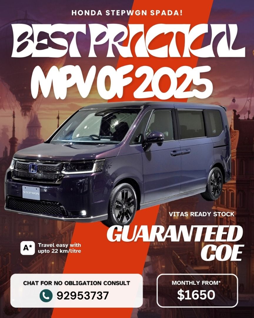 Honda Stepwagon Spada 7 Seater | Best Value Honda MPV | Stepwgn Spada62872685288194118