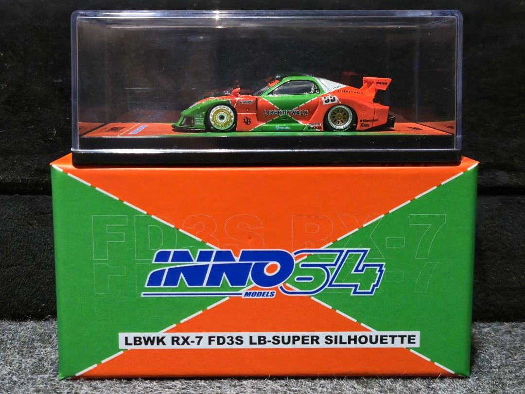 INNO64 LBWK Mazda RX7 FD3S LB-Super Silhouette 2024 Malaysia Diecast ...