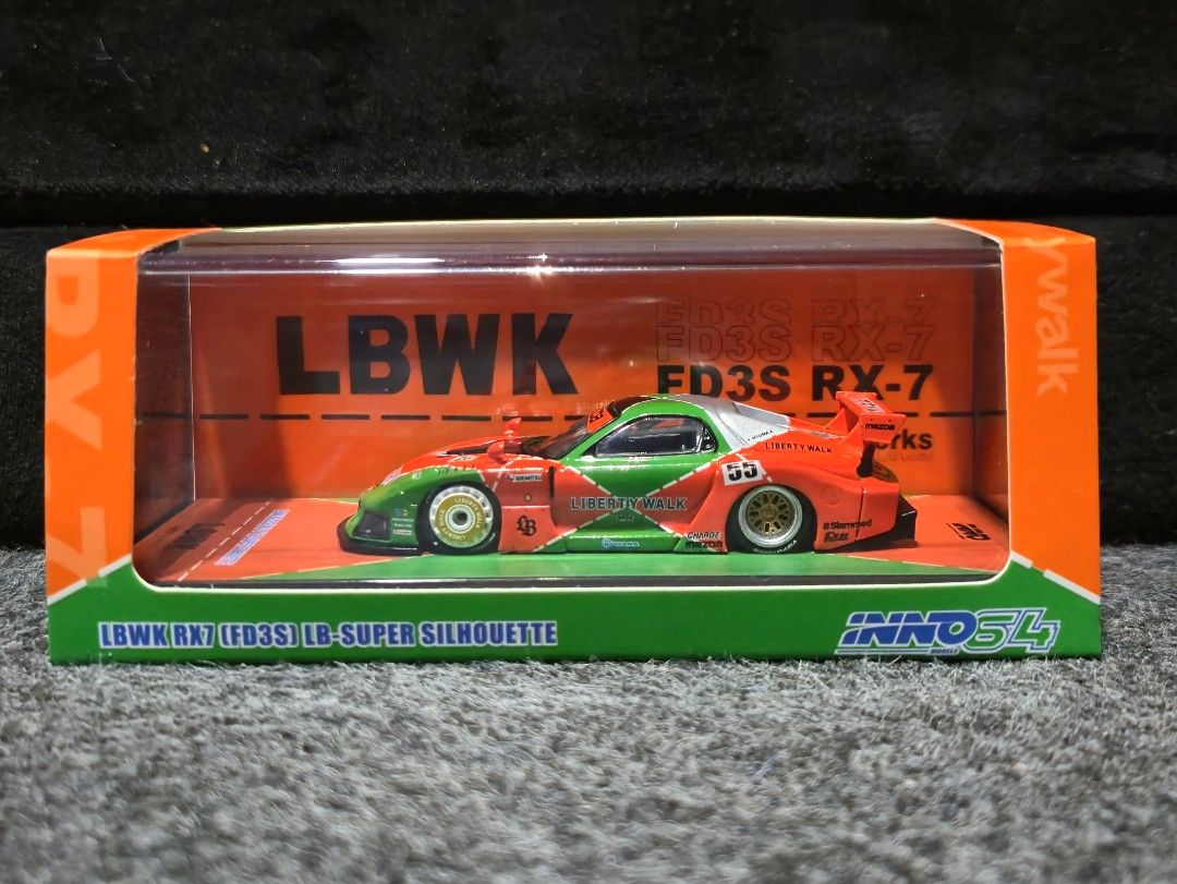INNO64 LBWK Mazda RX7 FD3S LB-Super Silhouette 2024 Malaysia Diecast ...
