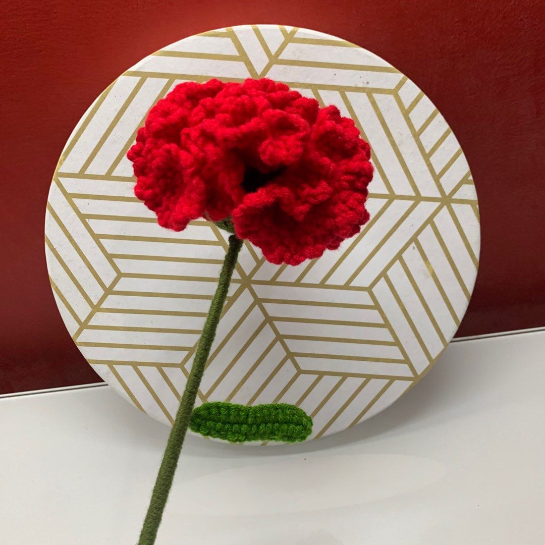 Knitted flower (Category: Handmade Craft) located in Manila. Submitted by thekidshop (Listing ID 1367803861, Image 1). Description: .