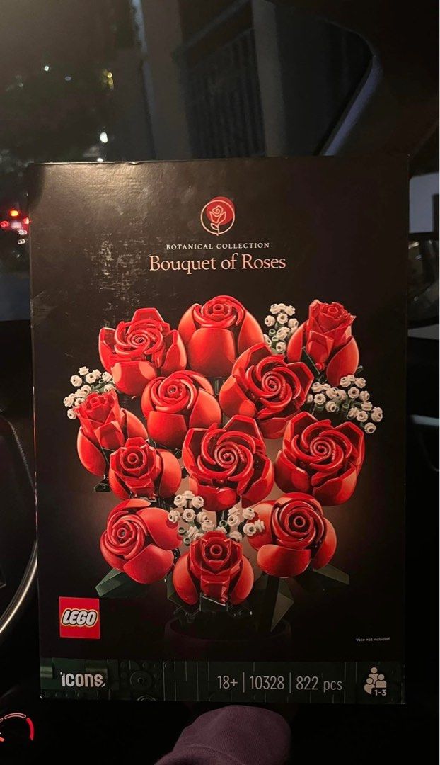 Lego Roses Authentic (Category: Lego & Building Sets) located in Manila. Submitted by declutterwithceej (Listing ID 1367785442, Image 1). Description: 100% Authentic Brand New Sealed 4.3K mall price. 3.5k my price firm na.