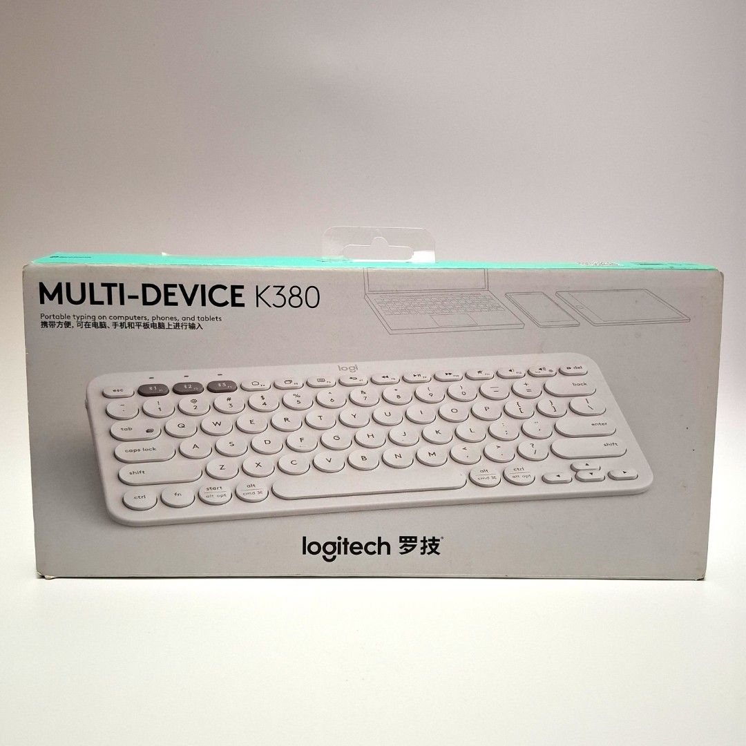 Logitech K380 Multi Device Bluetooth Keyboard White (Category: Computer Keyboard) located in Rizal. Submitted by ohmanhay (Listing ID 1367782134, Image 1). Description: ❗️PLEASE READ BEFORE MESSAGING❗️ *original price: ₱1,500 *all working *missing 2 screws and 1 rubber feet *does not wobble when typing *need funds *guaranteed 100% authentic *please refer to the photos above *all items are available unless stated otherwise MANAGE YOUR EXPECTATIONS