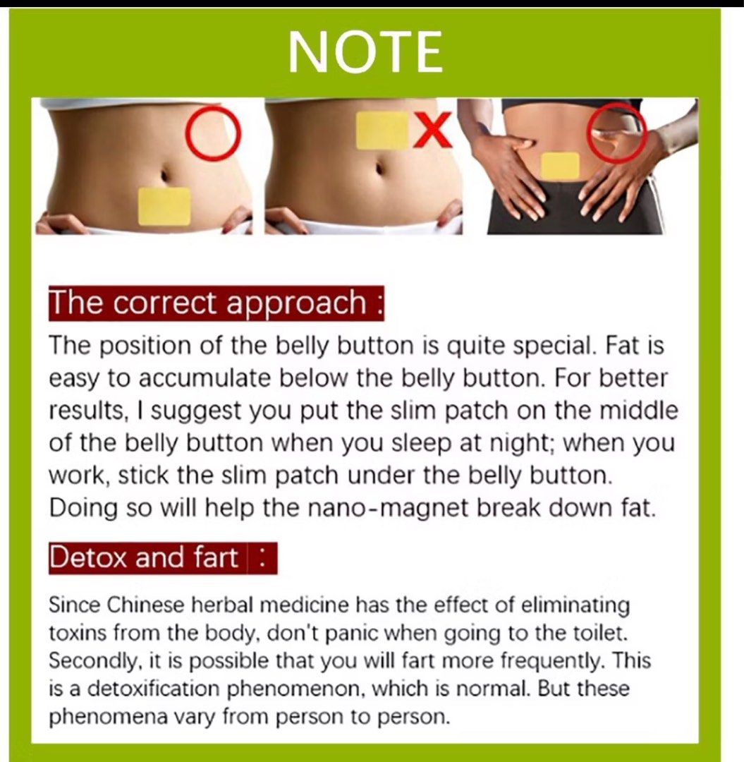 LYDIMOON Slim patch Slimming patch (Category: Massage Devices) located in Singapore. Submitted by kitty07 (Listing ID 1367770079, Image 7). Description: Brand New 10 pcs per box.