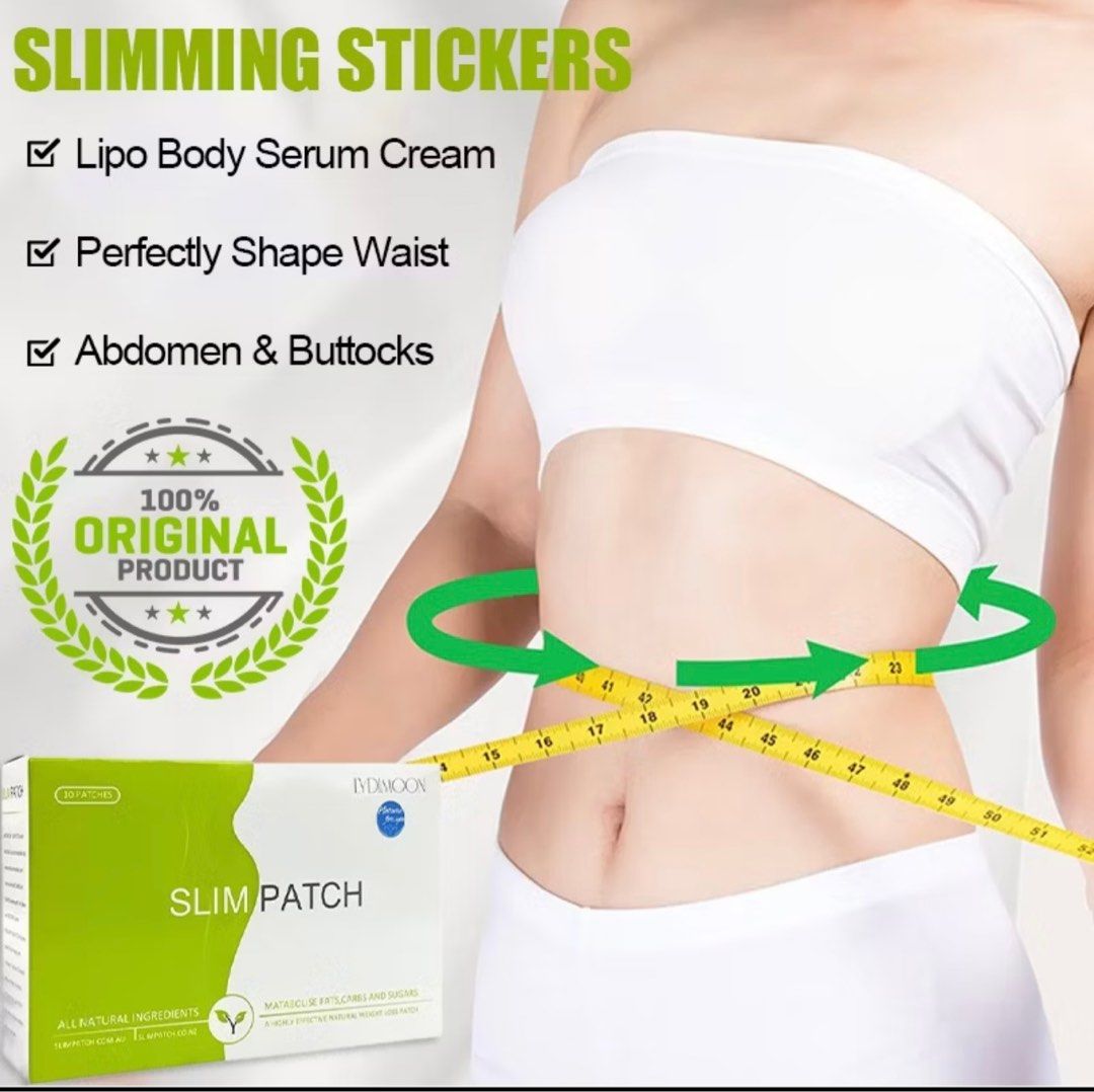 LYDIMOON Slim patch Slimming patch (Category: Massage Devices) located in Singapore. Submitted by kitty07 (Listing ID 1367770079, Image 5). Description: Brand New 10 pcs per box.