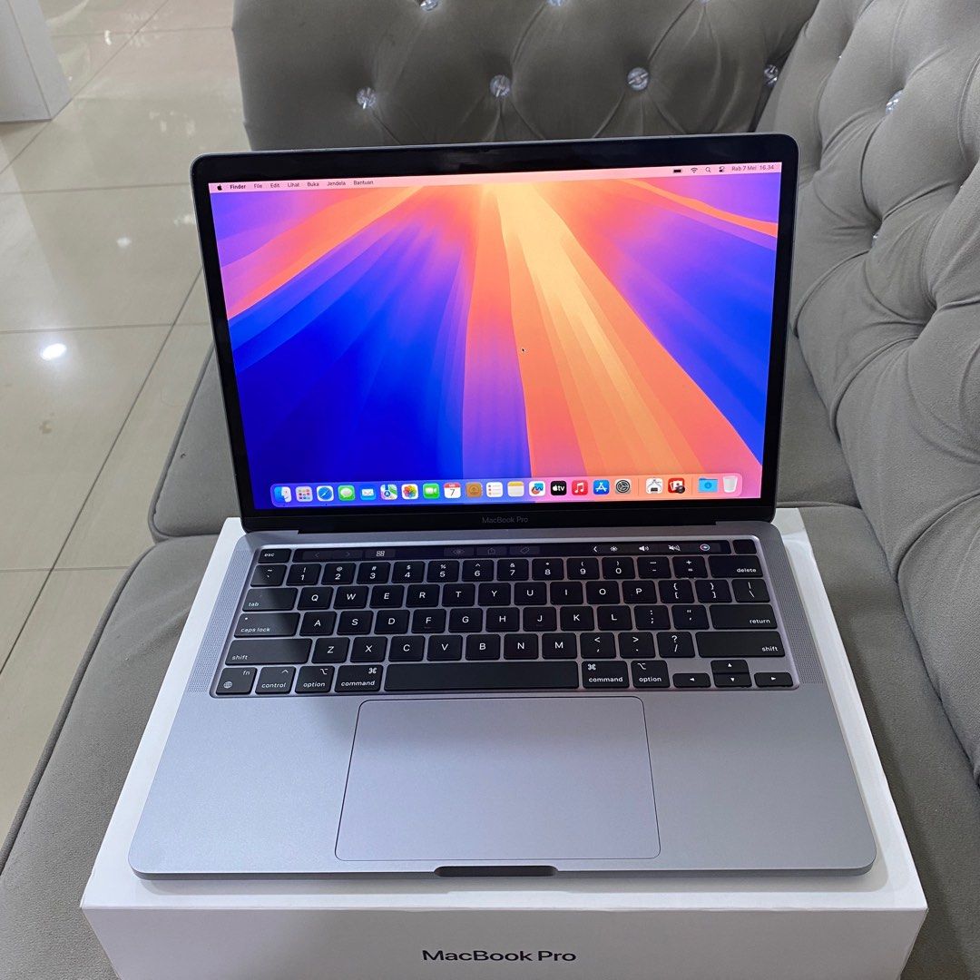 MACBOOK PRO M2 13INCH RAM 8GB SSD 512GB FULLSET GARANSI IBOX