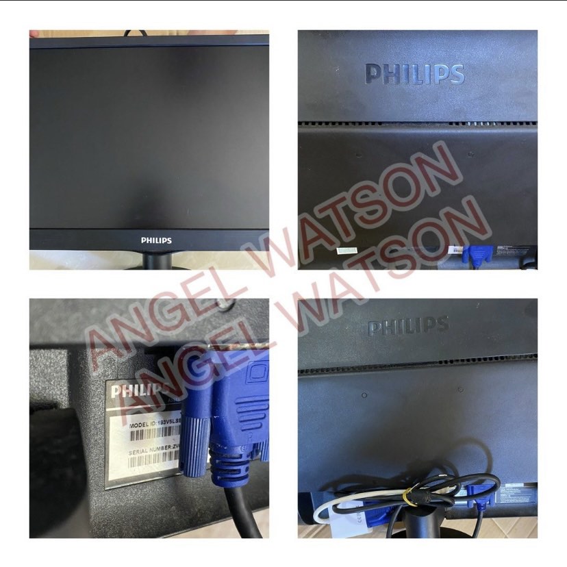 Monitor (Philips) 18.5 inch wide LED, Computers & Tech, Parts ...