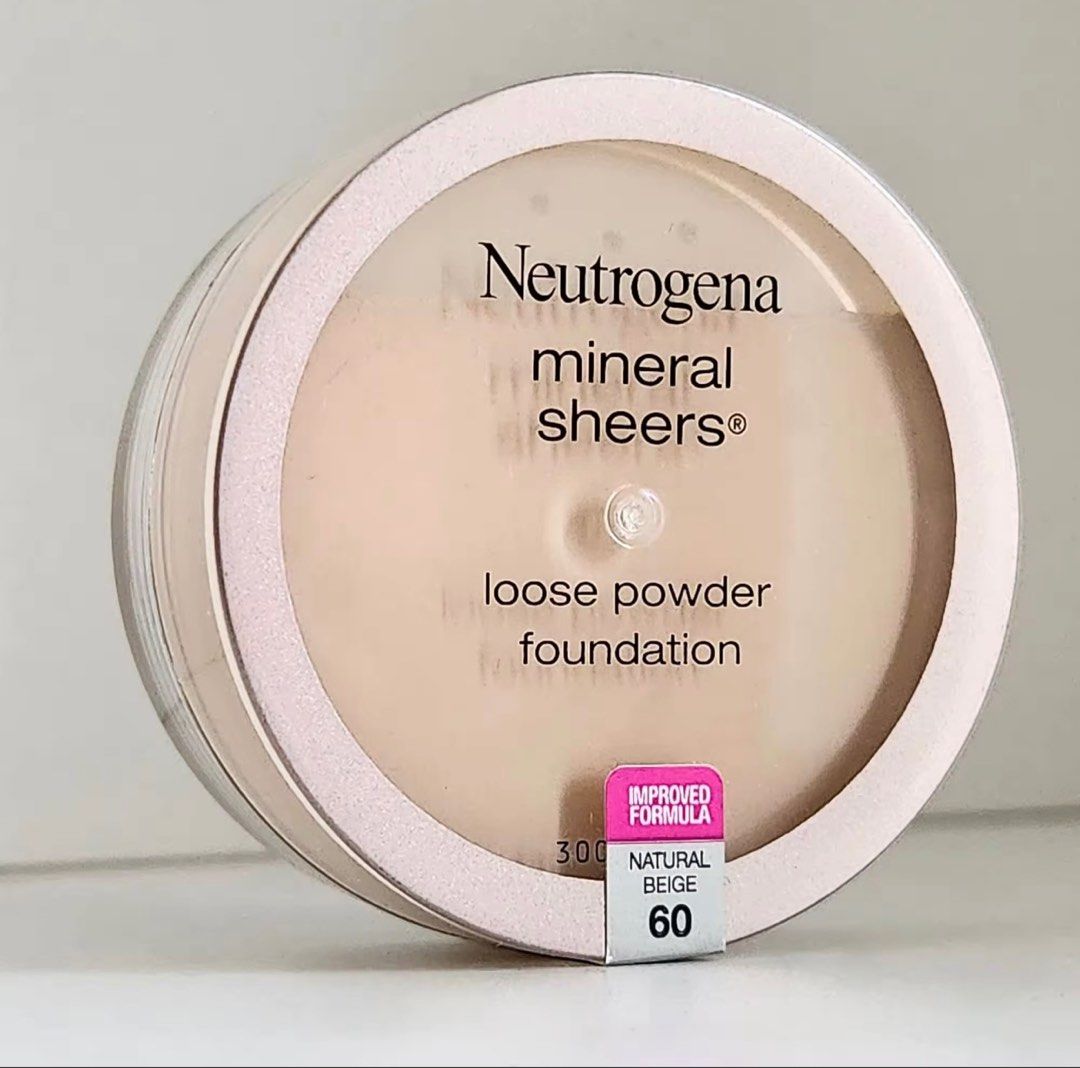 Neutrogena Mineral Sheets Loose Powder Foundation (Category: Makeup) located in Pasig City. Submitted by jellybeanschic (Listing ID 1367814566, Image 1). Description: Available on hand Guaranteed Lowest Price RFS - Excess from US pasabuy .