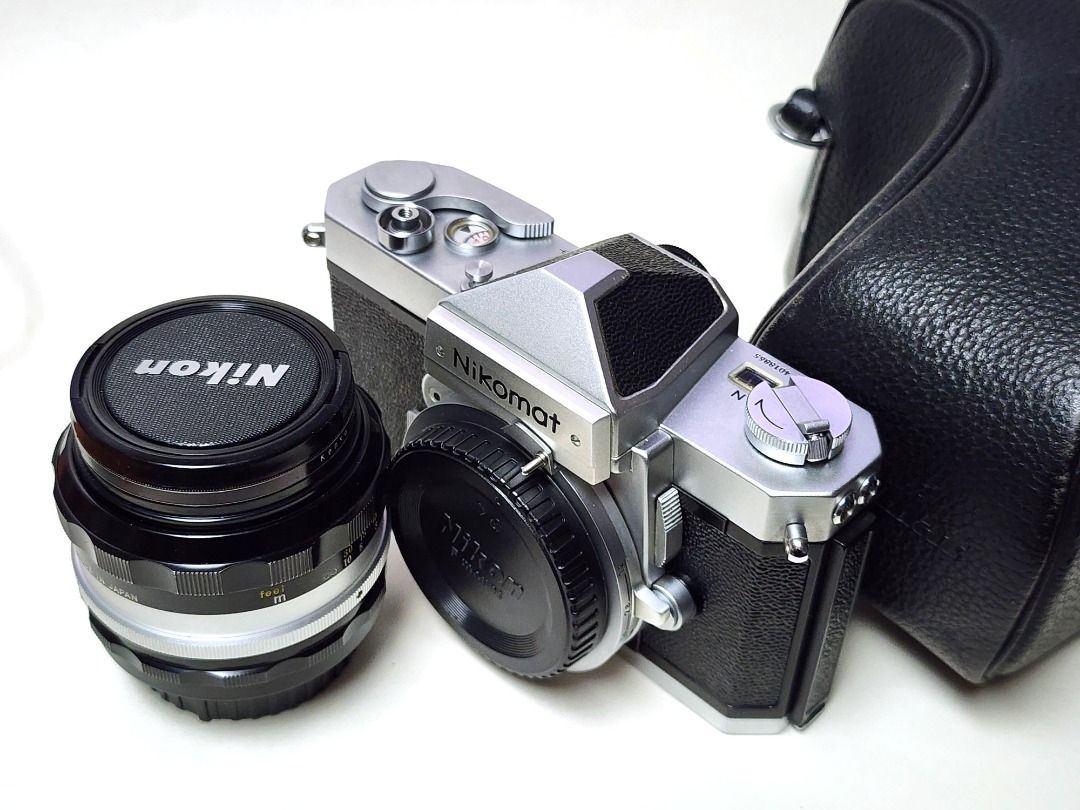 Nikon Nikomat FTN 銀色機身+ Nikon Nikkor-S.C Auto 50mm f1.4