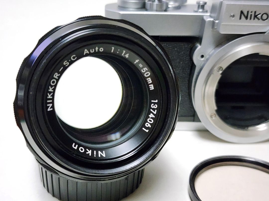 Nikon Nikomat FTN 銀色機身+ Nikon Nikkor-S.C Auto 50mm f1.4