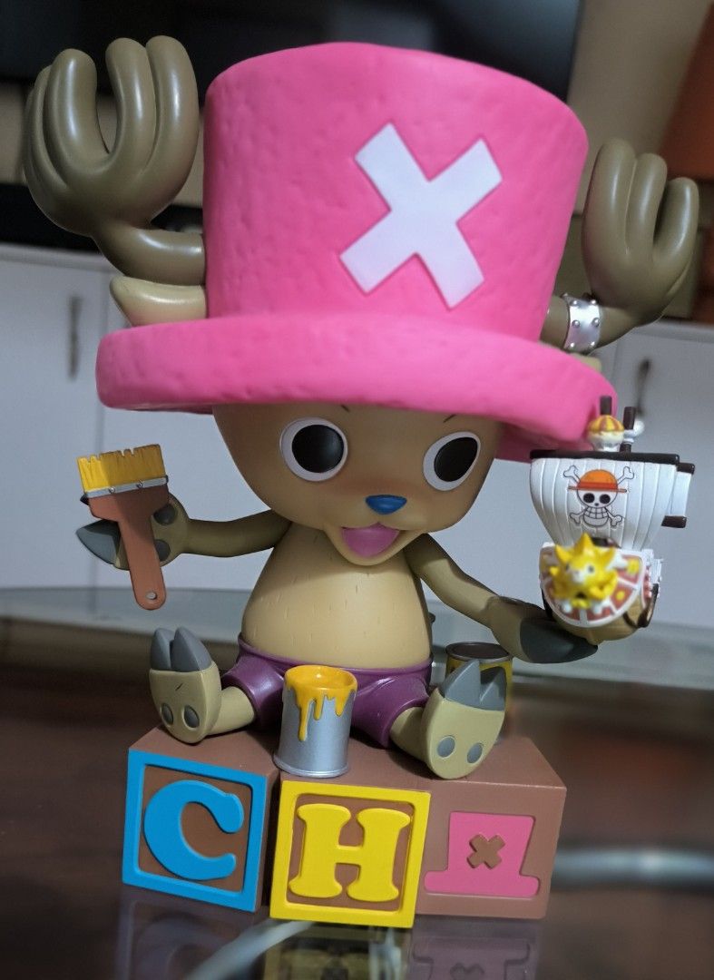 OnePiece Tony Tony Choper Figure (Category: Figurines & Statues) located in Pateros City. Submitted by von282 (Listing ID 1367798765, Image 1). Description: Choper Figure Maker: Banpresto 2010 Authentic Condition: Loose No declared issue Approximately 7.5-8 inches.