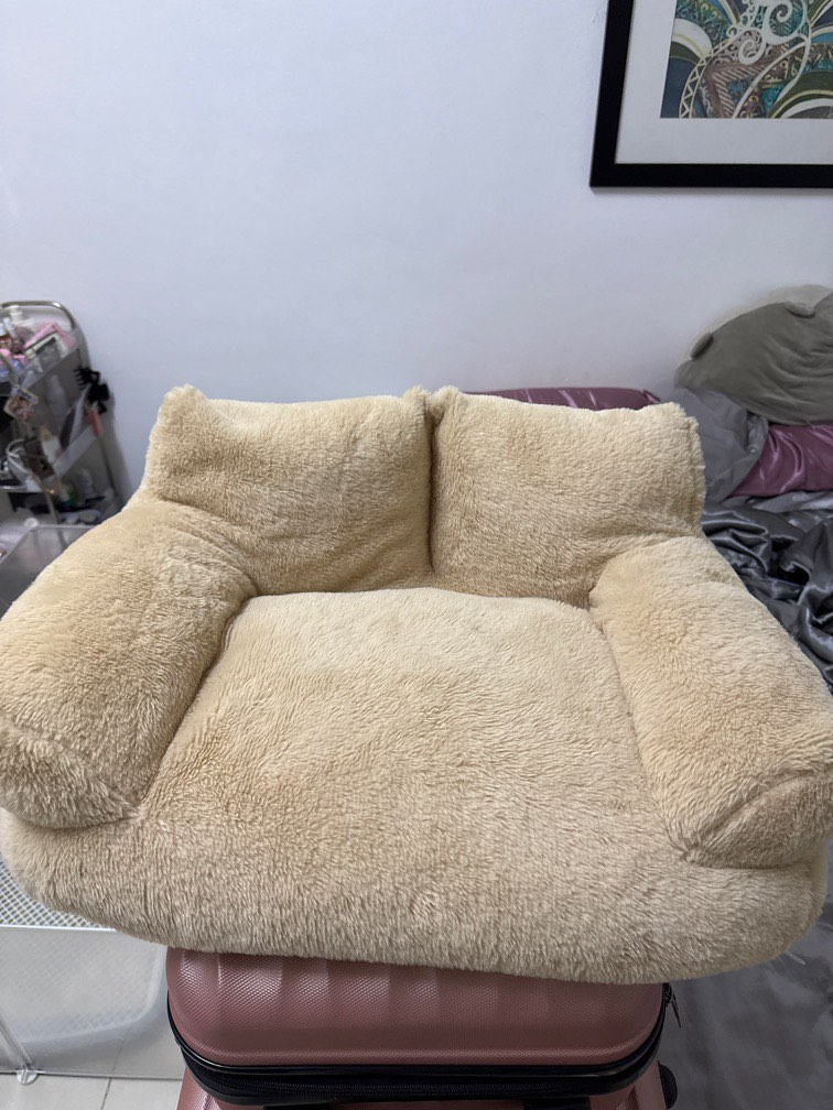 Visual Reference: Pet Sofa Furry Fabric Furniture Home Living Furniture Sofas On