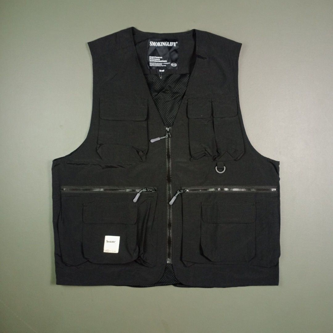 SMOKING LIFE VEST (Category: Vests) located in Quezon City. Submitted by shanks. (Listing ID 1367749095, Image 1). Description: SMOKING LIFE VEST SIZE: SMALL ON TAG DIMENSIONS: 26.5 LENGTH , 23 WIDTH NO ISSUE.