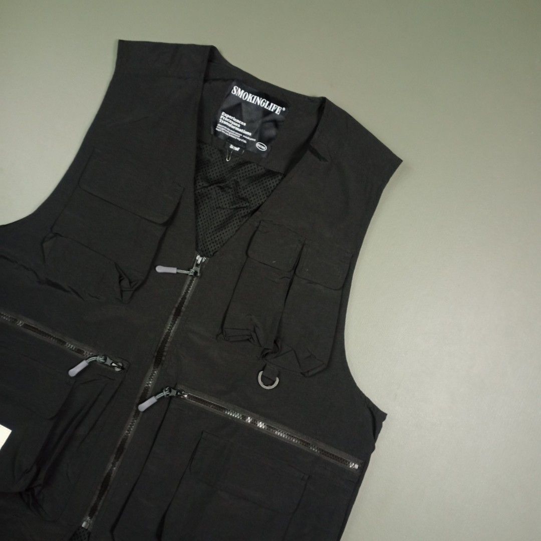 SMOKING LIFE VEST (Category: Vests) located in Quezon City. Submitted by shanks. (Listing ID 1367749095, Image 2). Description: SMOKING LIFE VEST SIZE: SMALL ON TAG DIMENSIONS: 26.5 LENGTH , 23 WIDTH NO ISSUE.