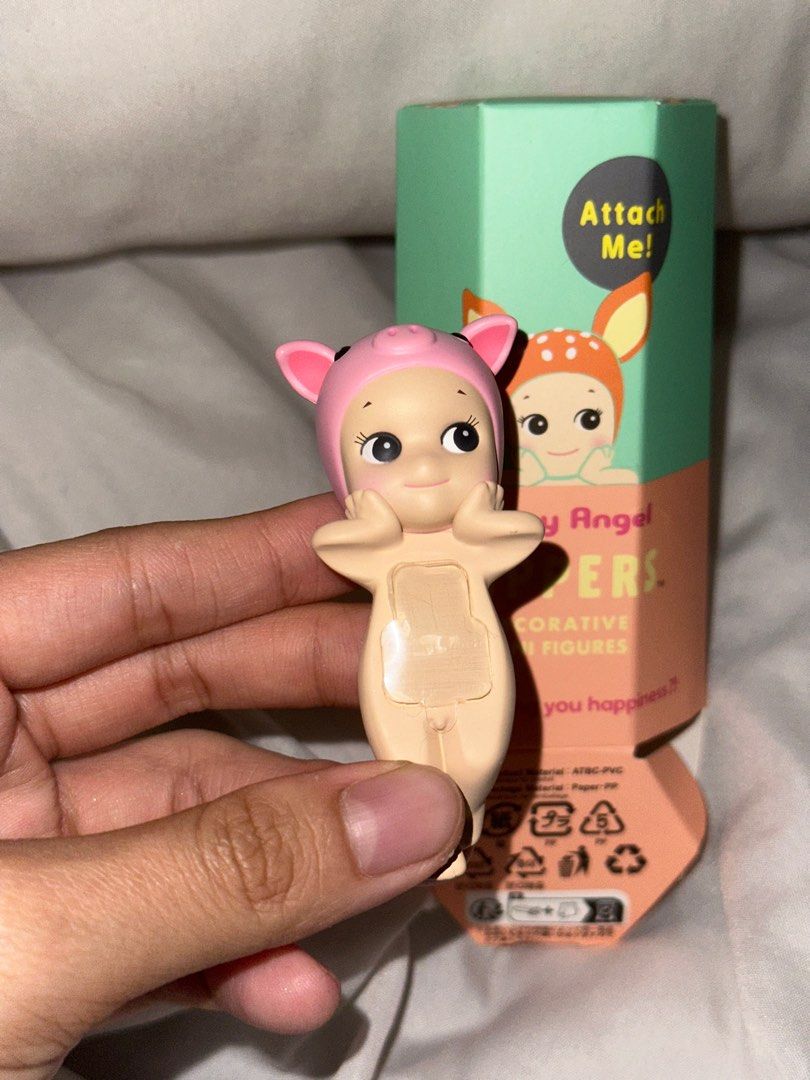 Sonny Angel Pig Hipper (Category: Designer & Blind Box Toys) located in Quezon City. Submitted by cstuff_forsale (Listing ID 1367784427, Image 2). Description: 💌 Bought from Fully Booked ! 💌Brand new, authentic, with complete inclusions! (Can send proof of purchase!) 💌 pls check all photos before chatting! 💗 💌 Unsealed foil 💝, Box opened at the bottom 💌 location: quezon city 💌 open for meet-ups, same day delivery, and courier shipping! 💓