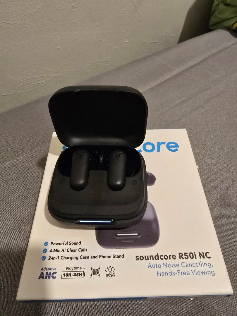 Sone Core R 50 I Soundcore R50i NC Headset Bluetooth, Telepon Seluler & Tablet, Lainnya ...