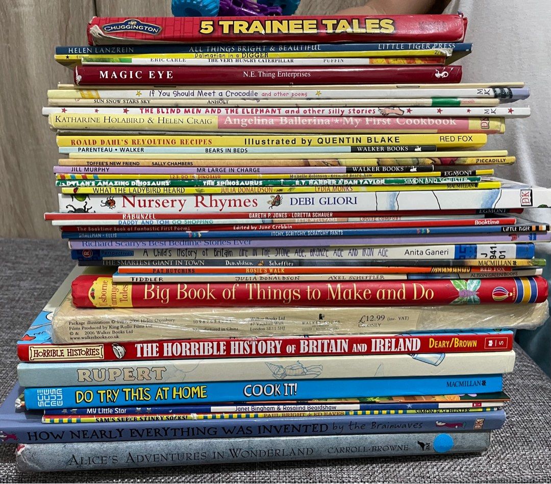Story books (Category: Children's Books) located in Pasig City. Submitted by archer07 (Listing ID 1367750584, Image 1). Description: 60 each Take all for 2k 43 pcs.