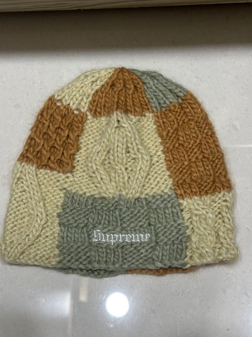 【★安心の定価販売★】 Supreme Block 手錶及配件 他的時尚, 毛帽冷帽, Tan Beanie Knit 帽子