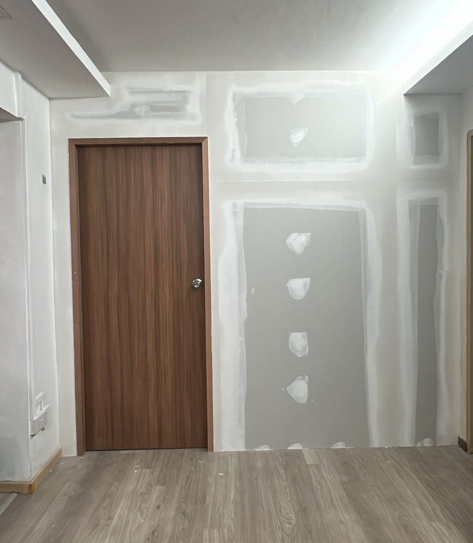 Wall partition/ Partition wall/Wall Install with Door Install/ Room Partition/ Arch Wall/ L box install / Wall with Shelve / Pelmet Install628530676755221116