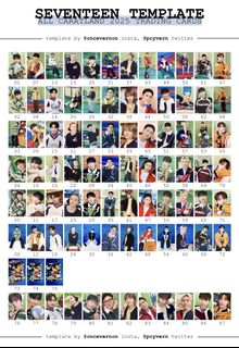SEVENTEEN Jun Caratland 2025 Caratzone Photocard 100+