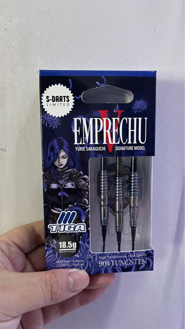 TIGA】EMPRECHU5 Yukie Sakaguchi Model S-DARTS Limited