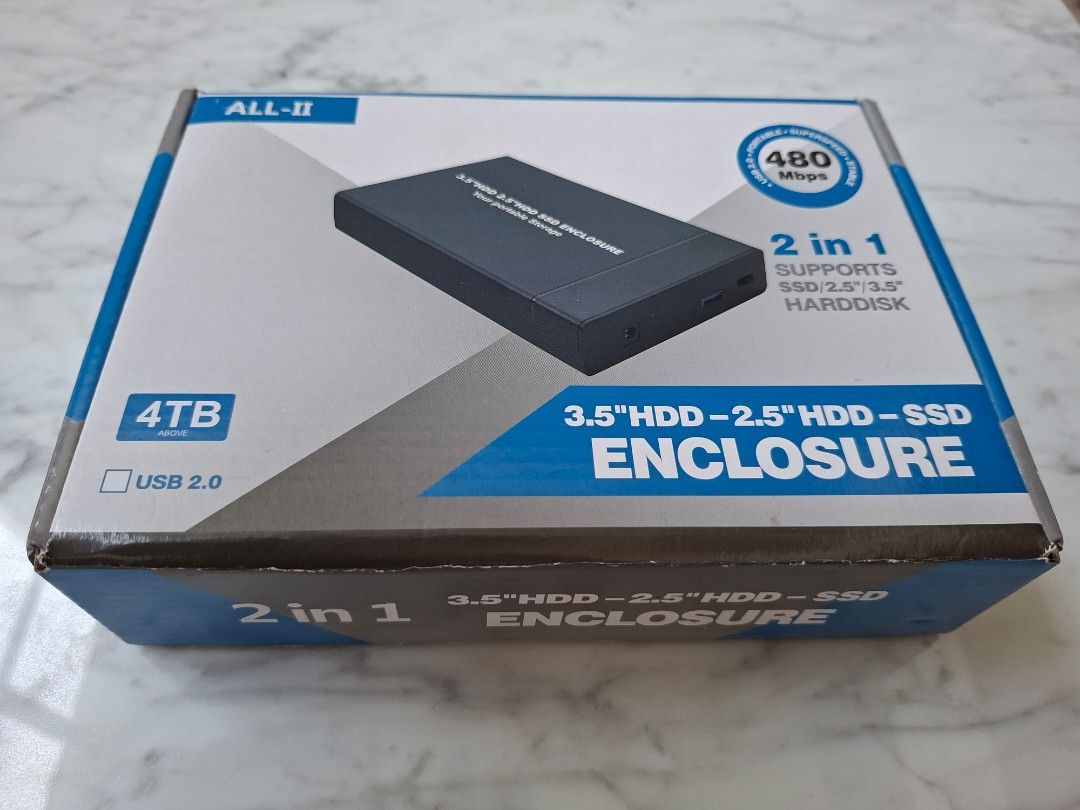 3.5" HDD - 2.5" HDD  - SSD Enclosure