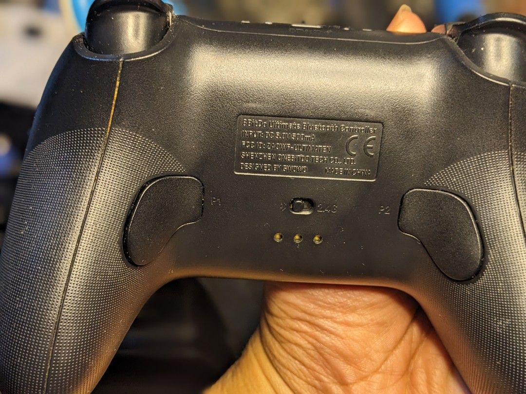 8bitdo ultimate Bluetooth (Category: Controllers) located in Marikina City. Submitted by tenshin101 (Listing ID 1367916041, Image 2). Description: as is on pic no box. Xbox /pc button config payment thru Gcash shipping via lalamove ( shouldered buy the buyer).